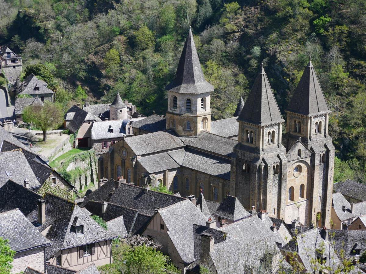 Village De 19 Gites Avec Piscine Et Restaurant, Grand Vabre Nature Conques Exterior foto